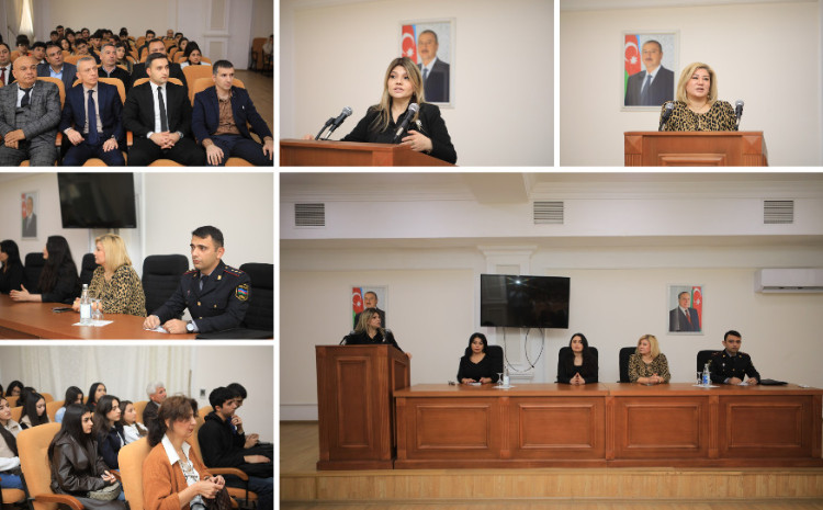 Gəncədə “Ailədaxili münaqişələr və münaqişəli ailələrlə bağlı görülən tədbirlər” mövzusunda konfrans keçirilib 