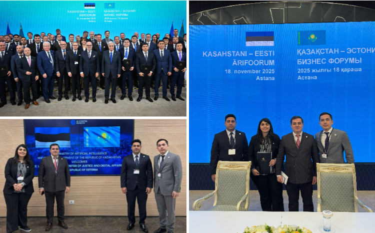 Bolt Azərbaycan şirkətinin təmsilçiləri Qazaxıstan - Estoniya  forumunda iştirak edib 