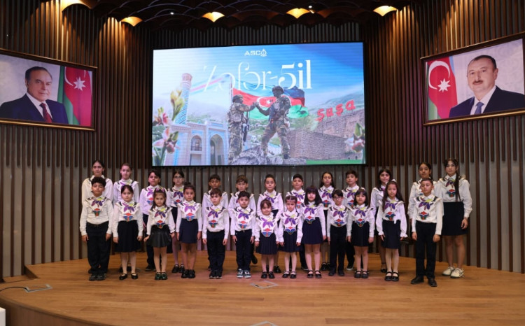 Azərbaycan və Türkiyənin Şəhid övladları “TÜRK ÖVLADI” marşını oxudu (VİDEO - FOTO)