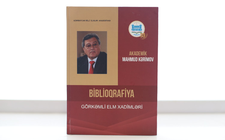 Akademik Mahmud Kərimovun biblioqrafik göstəricisi nəşr olunub 