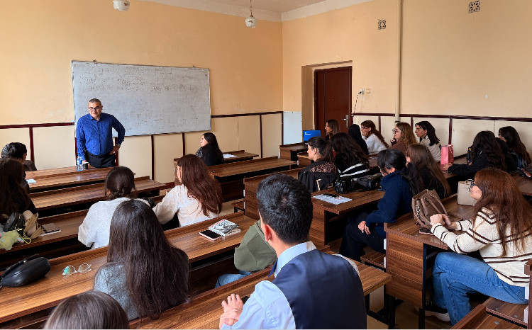 BDU tələbələri üçün “Müsahibəyə hazırlıq” mövzusunda təlim 