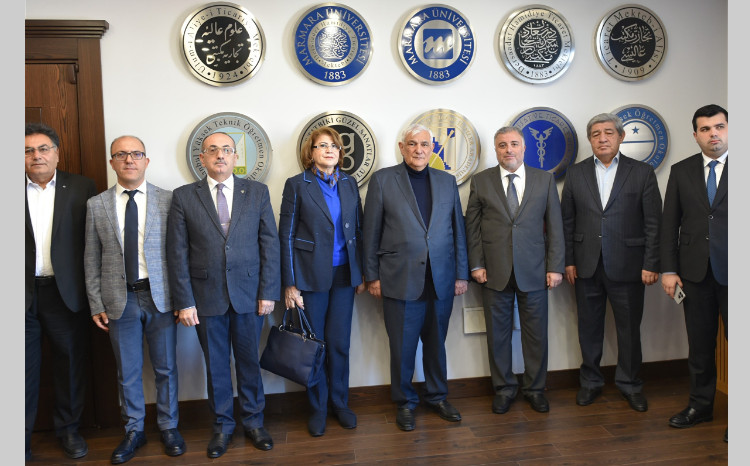 ADU-nun nümayəndə heyəti Mərmərə Universitetində olub 