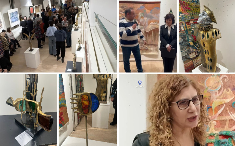 Astanada azərbaycanlı heykəltəraşın yubiley sərgisi 