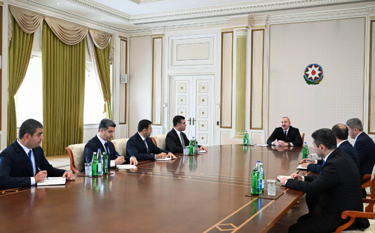 Ильхам Алиев принял нового полномочного представителя Президента в Нахчыване и назначенных глав исполнительной власти ряда районов - ВИДЕО