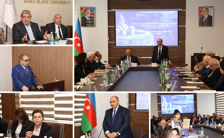 BSU-da “Qərbi Azərbaycan məsələsi Azərbaycan təhsili və elmində” mövzusunda dəyirmi masa keçirilib 
