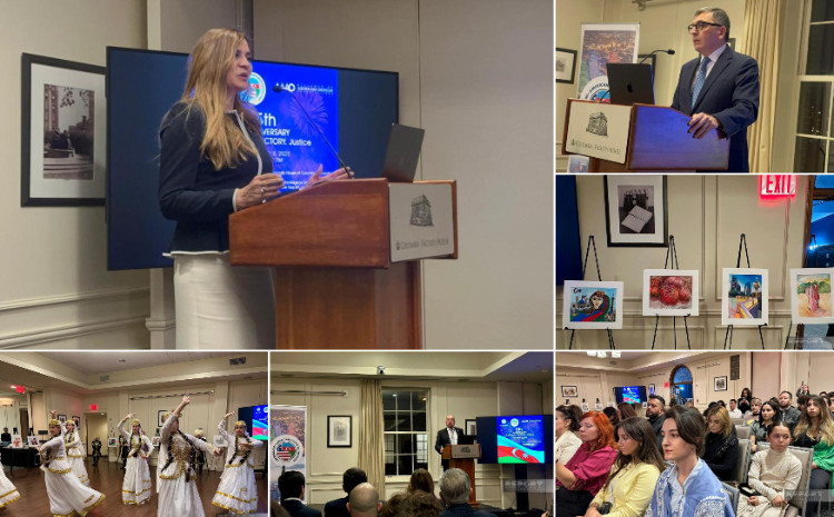 Kolumbiya Universitetində şanlı Zəfərimizin beşinci ildönümü qeyd olunub 