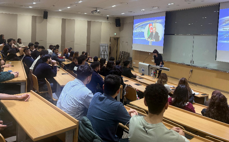 İnha Universitetində azərbaycanlı tələbələrlə görüş olub 