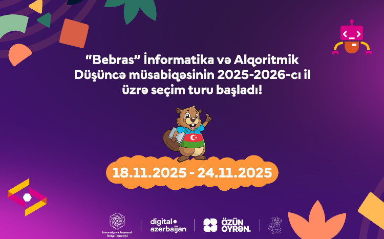 Azərbaycanda “Bebras” Həftəsi keçiriləcək 