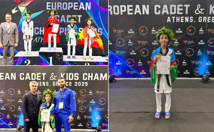 Yaqut İsmayıllı Avropa birinciliyində bürünc medal qazandı 