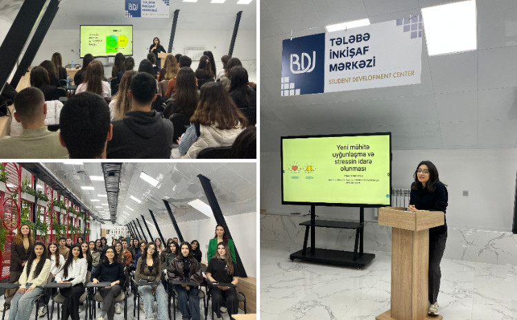 BDU-da I kurs tələbələri üçün “Adaptasiya proqramı” 