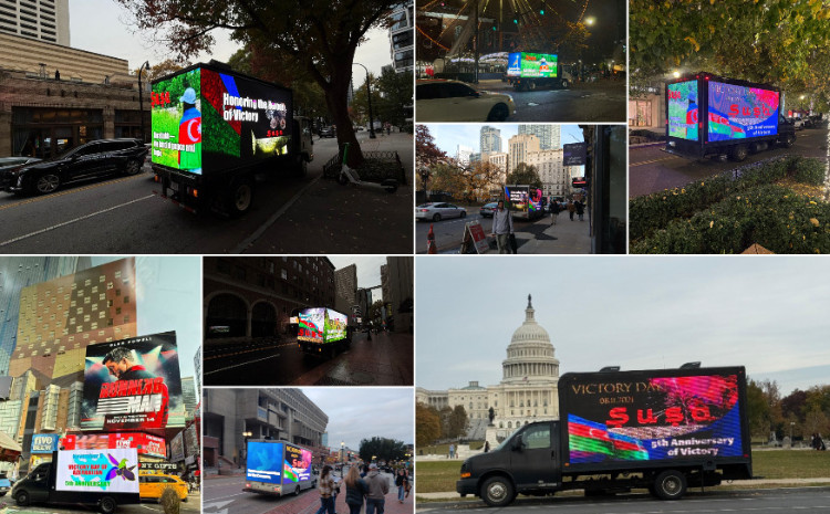 ABŞ-də Zəfər Günü münasibəti ilə məlumatlandırma aksiyası keçirilib 