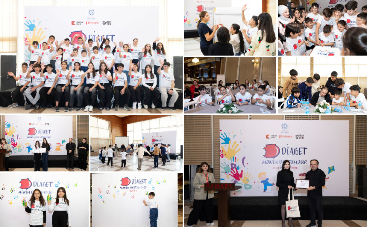 Naxçıvandan olan uşaqlar üçün Bakıda diabet mövzusunda maarifləndirici düşərgə təşkil olundu 