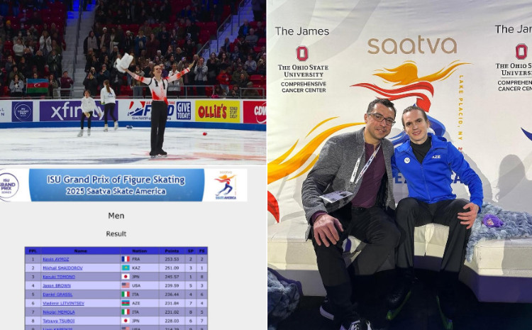 Vladimir Litvintsev “Skate America” Qran-prisində 6-cı yeri qazandı 