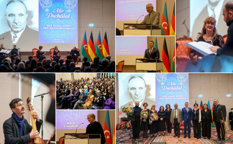 Berlində Mir Cəlalın alman dilinə tərcümə edilmiş hekayələrindən ibarət kitabın təqdimatı olub - VİDEO