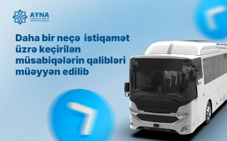 Daha bir neçə istiqamət üzrə keçirilən müsabiqələrin qalibləri müəyyən edilib 