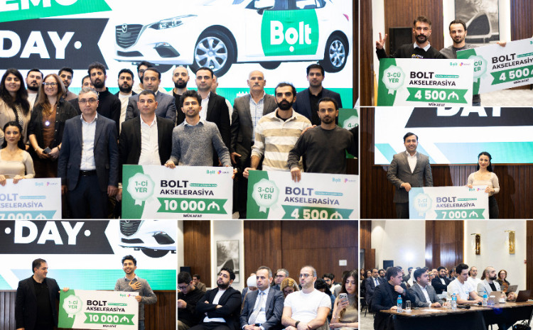 Bolt Accelerator Demo Day: Azərbaycanda innovasiya və sahibkarlığı dəstəkləyən final təqdimatı uğurla başa çatdı 