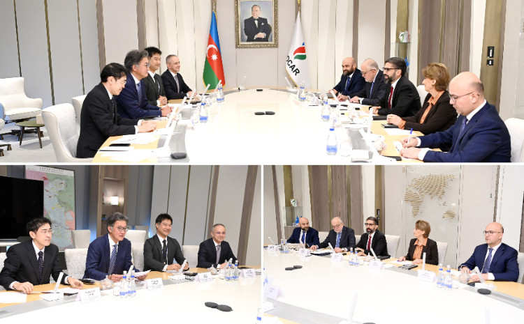 SOCAR-ın prezidenti “ITOCHU” Korporasiyasının baş əməliyyat direktoru ilə görüşüb 