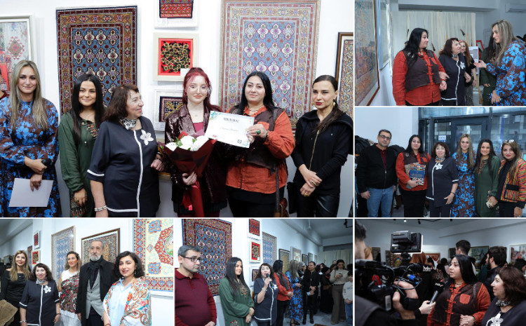The opening of a collective exhibition of carpet artists took place at the "AYDANI" Gallery - PHOTO