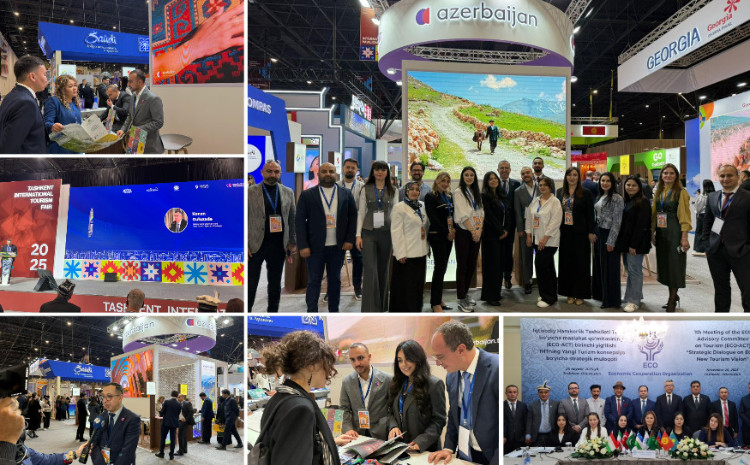 Azərbaycan nümayəndə heyəti Özbəkistan Turizm Həftəsi çərçivəsində təşkil edilən sərgi və iclaslarda iştirak edib 