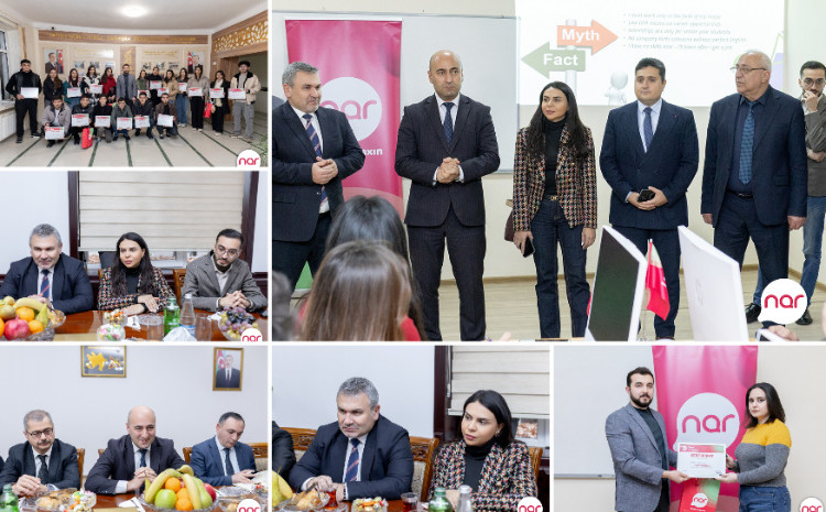 “Nar” regionlarda peşəkar kadr hazırlığına dəstək olur 