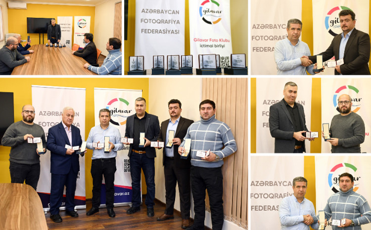Fotoqraflar “Azərbaycan milli mətbuatının 150 illiyi” yubiley medalı ilə təltif olunub 