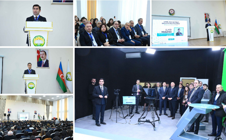 ADAU-da “Dayanıqlı inkişaf çərçivəsində aqrar elm və təhsilin inteqrasiyası” mövzusunda Respublika elmi-praktik konfransı keçirilib 