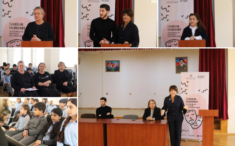 “Təhsildə incəsənət” layihəsinin ilk tədbirinin açılışı baş tutub 