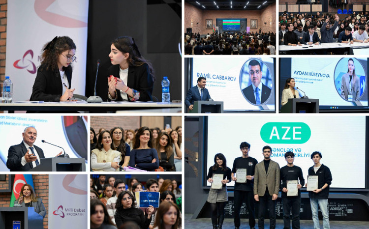 600-dən çox gəncin qatıldığı debat turniri başa çatdı 