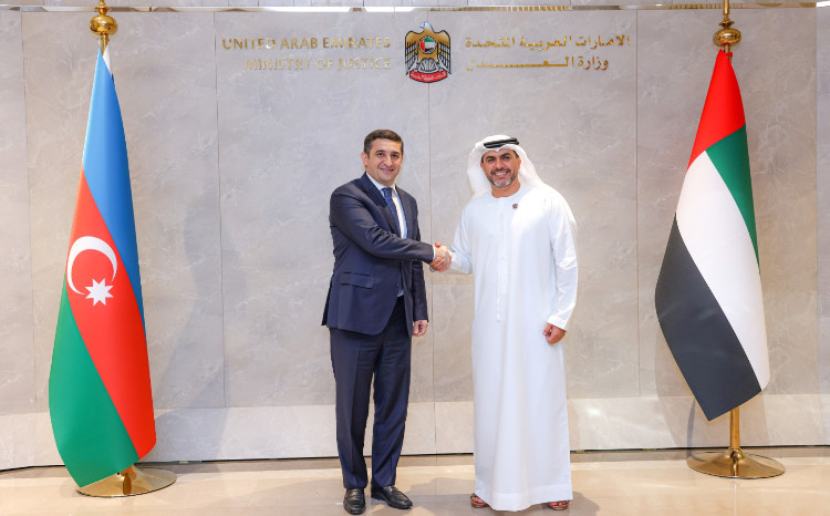 Azərbaycan ilə BƏƏ arasında ədliyyə sahəsində əməkdaşlıq genişlənir 