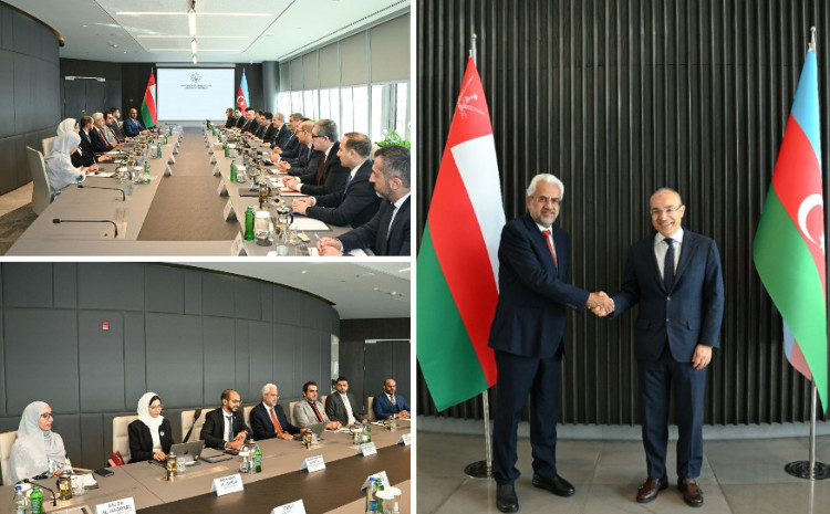 Azərbaycan - Oman iqtisadi əməkdaşlığı müzakirə edilib 