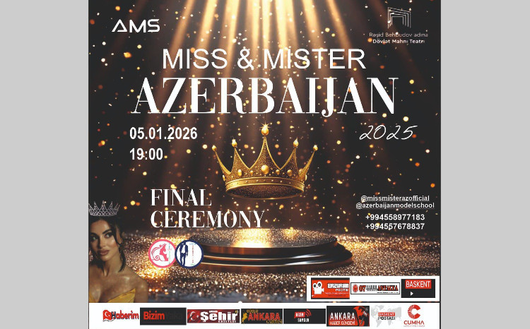 “Miss & Mister Azərbaycan 2025” Milli Gözəllik Müsabiqəsinin finalı keçiriləcək 
