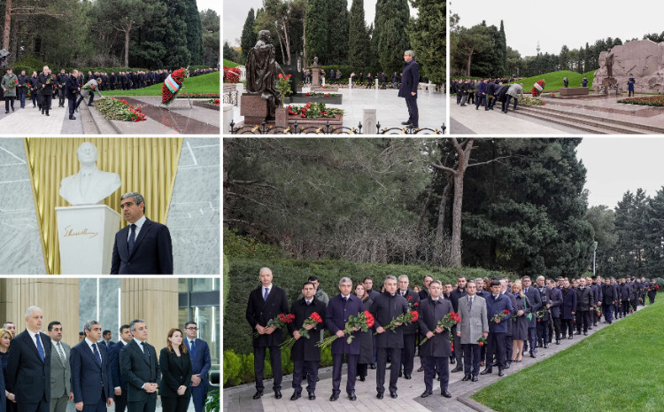 Nazirlikdə Ulu Öndər Heydər Əliyevin anım gününə həsr olunmuş tədbir keçirilib 
