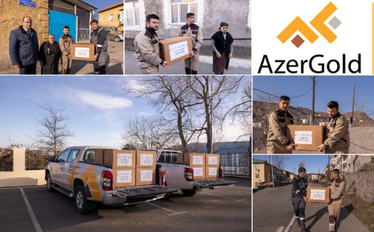 Daşkəsəndə şəhid ailələrinə bayram sovqatları təqdim edilib 