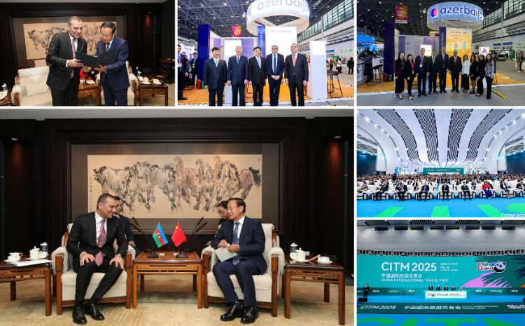 Azərbaycan və Çin arasında turizm əlaqələrinin inkişaf istiqamətləri müzakirə olunub 