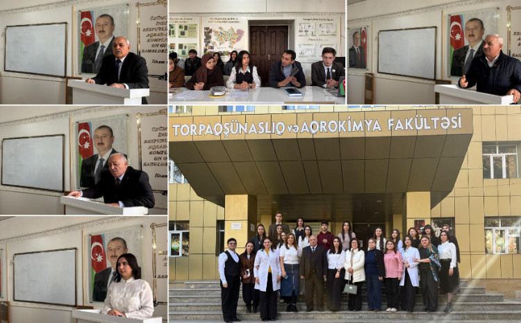 ADAU-da Dünya Torpaq Gününə həsr olunan tədbir keçirilib 