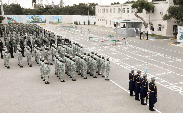 Ədliyyə Nazirliyinin Penitensiar xidmətinin Mühafizə alayında andiçmə mərasimi keçirilib 
