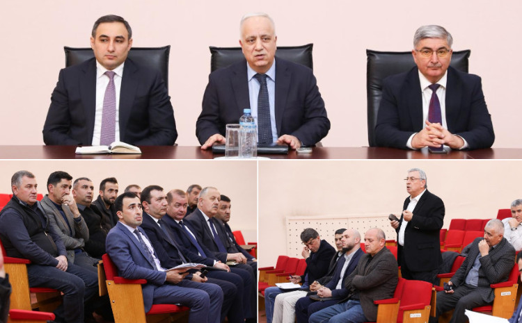 Zaqatala rayonunda fındıq istehsalçıları və ixracatçıları ilə görüş keçirilib 