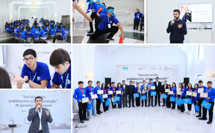 "Tarixin izi ilə: yaddaşımız gələcəyimizdir” IV gənclər düşərgəsi davam edir 