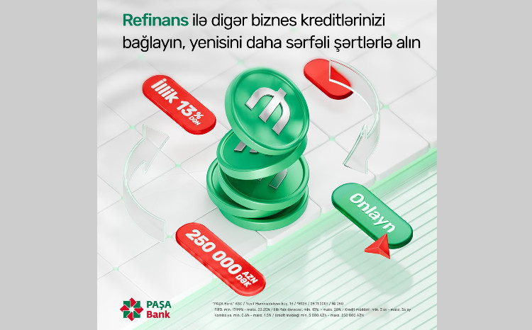 “PAŞA Bank” yeni kredit məhsulunu bazara çıxardı 