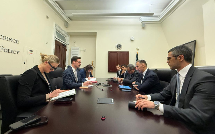 Министр Рашад Набиев встретился с руководителем управления по научно-технической политике Белого дома Итаном Кляйном 