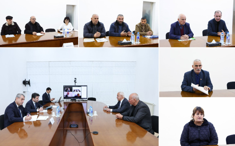 İqtisadiyyat nazirinin müavini Şabranda vətəndaşları qəbul edib 
