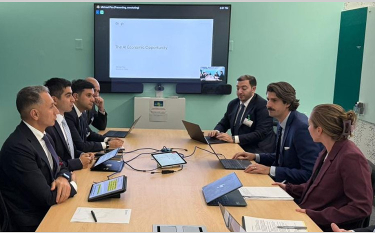 Minister Rashad Nabiyev Meets Google Head of International Government Relations Rachel Coleman 