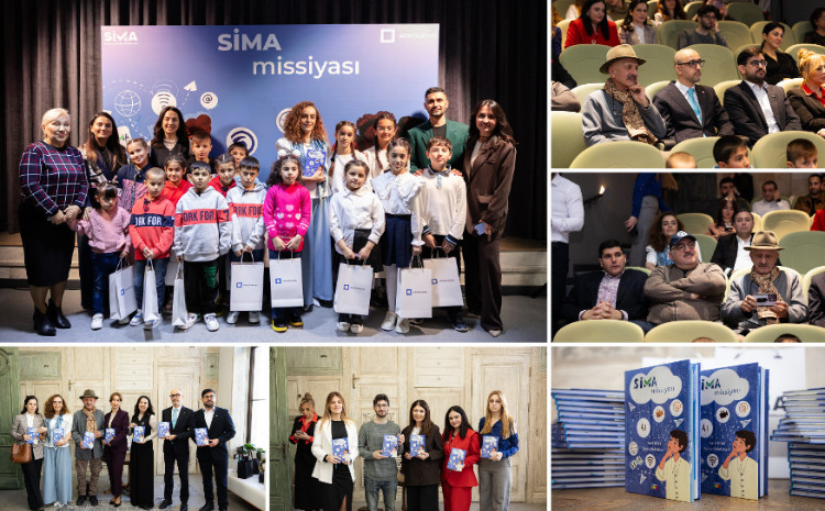 Joint project of AzInTelecom and the Azerbaijan Children’s Fund - “SİMA mission” book launched