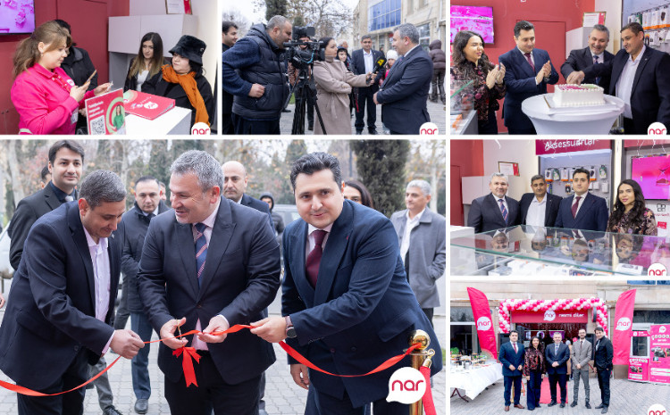 Nar presented its new regional store in Ganja city 
