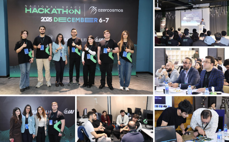 Azərkosmos ölkəmizdə ilk dəfə olaraq “Milli Kosmik Hakaton” keçirdi 