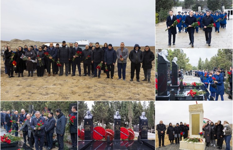 J2-8243 reysinin faciəsinin ildönümündə həlak olanların xatirəsi anılıb 