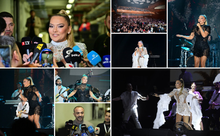 Eyyub Hüseynzadənin təşkilatçılığı ilə möhtəşəm, coşqu və enerji dolu Demet Akalın konserti - VİDEO
