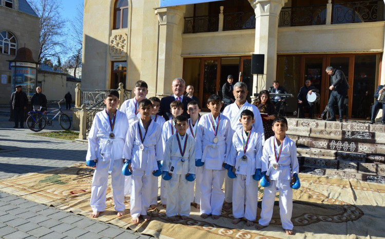 Tərtərdə Vətən Müharibəsi şəhidi Qubad Hacıyevin adına karate klubu yaradılıb 