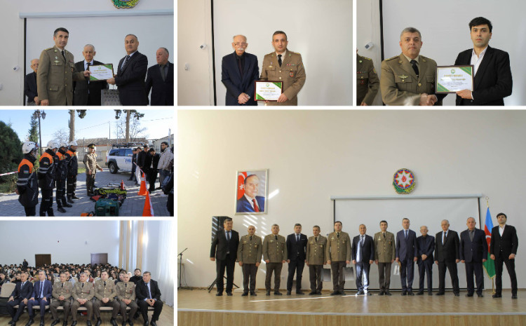 ADAU-da fövqəladə hallarla mübarizə sahəsində nümunəvi tədbir keçirilib 