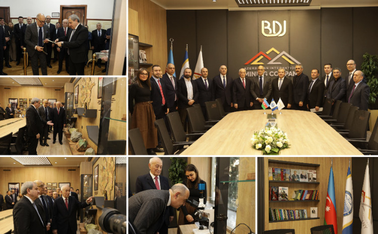 В БГУ открыта аудитория компании Azerbaijan International Mining Company Limited 